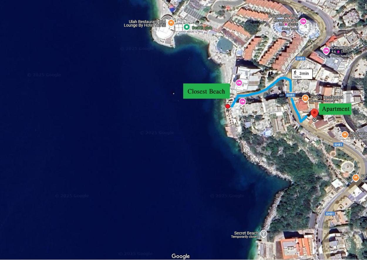 Orange Corner Apartment Saranda Dış mekan fotoğraf